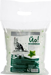 Наполнитель для туалета ЙО! Перечная мята 4.1 л