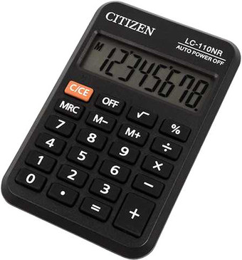 Калькулятор Citizen LC-110 NR