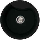 Кухонная мойка Elleci Ego Round Full Black 40