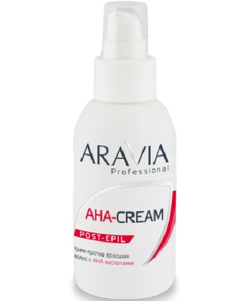 Крем Aravia Professional против вросших волос с АНА кислотами 100 мл