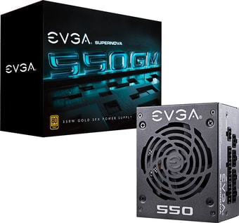 Блок питания EVGA SuperNOVA 550 GM 123-GM-0550-Y2