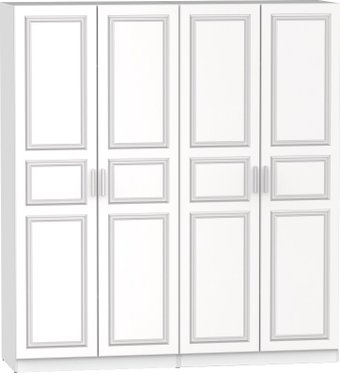 Шкаф распашной Интермебель Марсель-5 МР 01-05-B3 (белый софт)