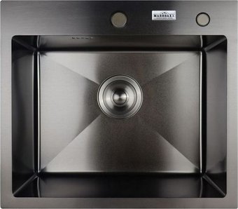 Кухонная мойка MARRBAXX B5044-R (черный/графит)