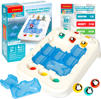 Головоломка Bondibon Безумные пингвины Тоннельная гонка ВВ5677