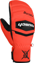 Горнолыжные варежки Reusch Warrior R-TEX XT Junior 6271533-7809 (р-р 4.5, Mitten Black/Fluo Red)