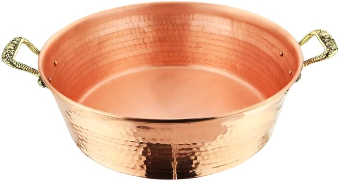 Кастрюля Кольчугинский мельхиор Ягоды С95408/11 (6л)