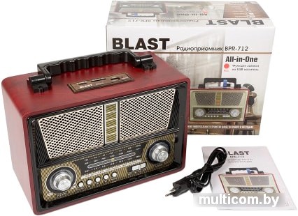 Радиоприемник Blast BPR-712 (черный)