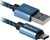 Кабель Defender USB09-03T (синий)