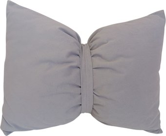 Декоративная подушка Sled Бант 45x35x17 (серый)