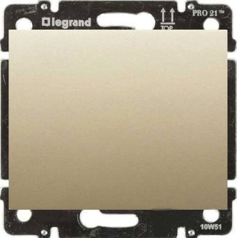 Декоративная заглушка Legrand Galea Life 771478 (титан)