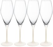 Набор бокалов для шампанского Villeroy & Boch Manufacture Rock Blanc 11-3799-8131 (4шт)