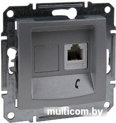 Розетка телефонная Schneider Electric Sedna SDN4101160