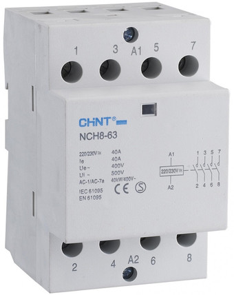 Контактор Chint NCH8-40/40 256099