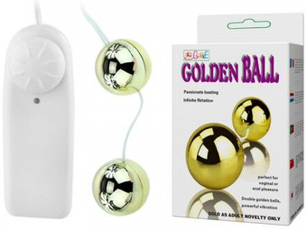 Виброшарики Baile Golden Balls BI-014049-6