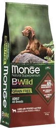 Сухой корм для собак Monge BWild Grain Free Adult Lamb (12 кг)