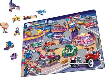 Пазл Larsen Машины US19