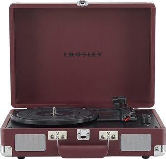 Виниловый проигрыватель Crosley Cruiser Deluxe Burgundy