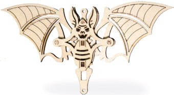 3Д-пазл Wood Trick Вудик Летучая мышь 1234-W5