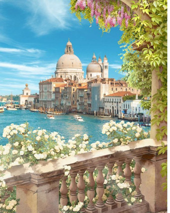 Фотообои Citydecor Венеция фреска 200x254