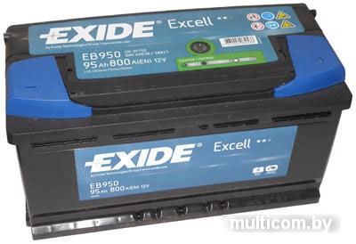 Автомобильный аккумулятор Exide Excell EB950 (95 А/ч)