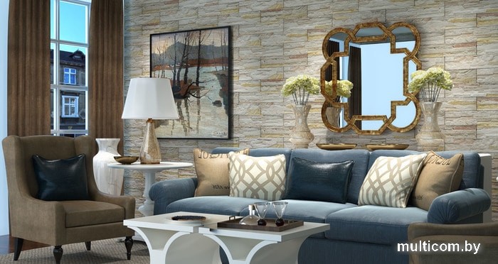 Декоративный камень Stone Mill Сланец Рифейский (слоновая кость)