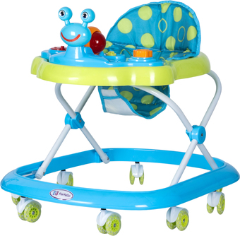 Ходунки Farfello Зверушки 348-3F (голубой)