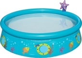 Каркасно-надувной бассейн Bestway My First Fast Set Spray Pool 57326 (голубой, 152x38)