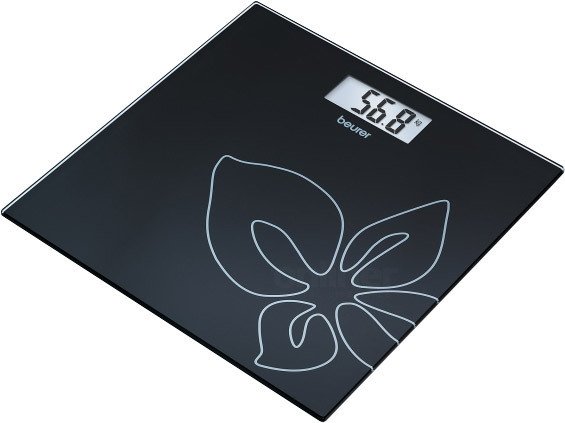 Напольные весы Beurer GS27 black flower