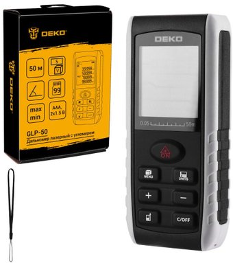 Лазерный дальномер Deko GLP-50 085-3600