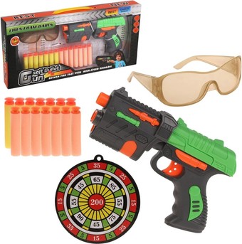 Пистолет игрушечный Наша Игрушка Меткий стрелок H04A-2