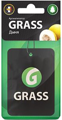 Grass Картонный ароматизатор, дыня ST-0403