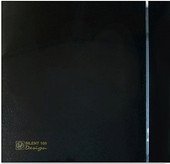 Вытяжной вентилятор Soler&Palau Silent-100 CZ Black Design - 4C [5210607400]