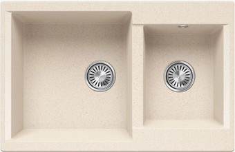 Кухонная мойка Polygran Brig 772 (кремовый)