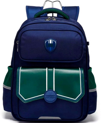 Школьный рюкзак Sun Eight SE-22006 (темно-синий/зеленый)