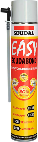 Монтажная пена Soudal Soudabond Easy Genius Gun бытовая 750 мл