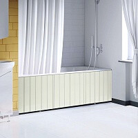 Фронтальный экран под ванну Comfort Alumin Серебряный 1.5