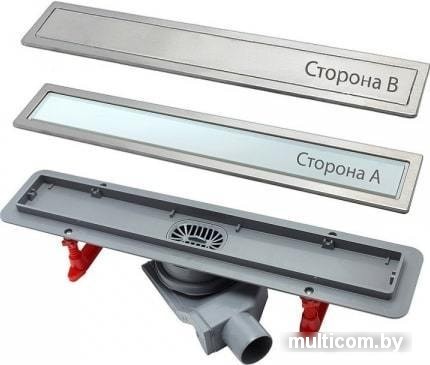 Трап/канал Pestan Confluo Premium White Glass Line 550