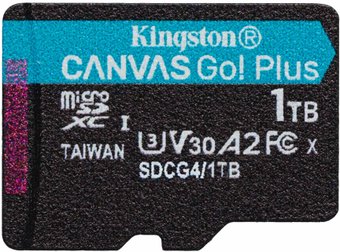Карта памяти Kingston Canvas Go! microSDXC 1TB SDCG4/1TBSP