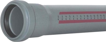 Труба Ostendorf HTEM - труба с раструбом 90x1500 114050