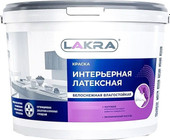 Лакра Латексная интерьерная влагостойкая матовая 14 кг (белоснежный)