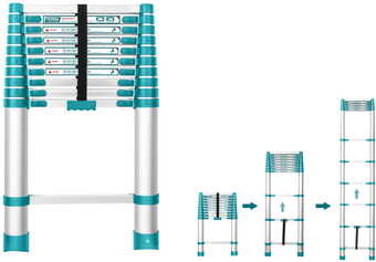 Лестница-трансформер Total THLAD08101 (10 ступеней)