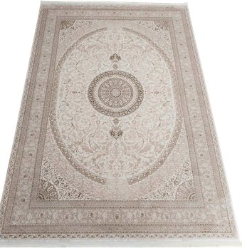 Ковер для жилой комнаты Radjab Carpet Арвен Прямоугольник PR51A 12000RK (2x2.9, Cream)