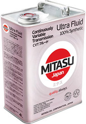 Трансмиссионное масло Mitasu MJ-329 CVT ULTRA FLUID 100% Synthetic 4л