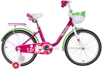 Детский велосипед Tech Team Melody 20 NN013868 (красный/зеленый, разобранный)