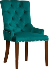 Интерьерное кресло Atreve Duke (морской BL85/орех)