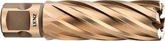 Сверло корончатое Lenz 12х55мм, HSS-XE/с покрытием, W19/Nitto