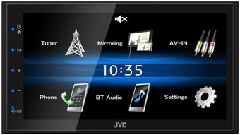 USB-магнитола JVC KW-M25BT