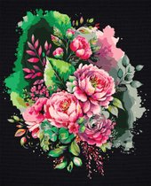 Три совы Розовый букет КХп_48161