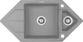 Кухонная мойка Deante Hexon ZQP S653 (серый металлик)