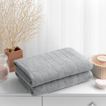 Набор полотенец Verossa МХ50 Milano 08 НПК008 746406 (холодный серый)